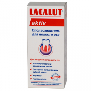 Опол Lacalut Aktiv д/зубов 300мл