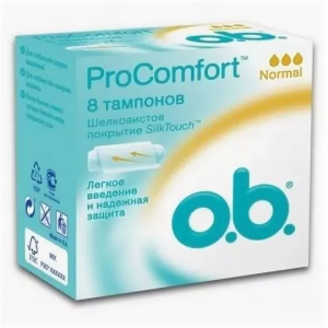 Тампоны O.B. ProComfort normal №8