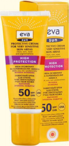 EVA SUN крем защитный д/оч чувствит кожи SPF50 25мл