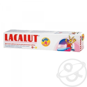 Зубная паста Lacalut Baby до 4-х лет 50мл