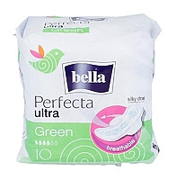 Прокладки Бэлла Perfekta ultra зелен №10