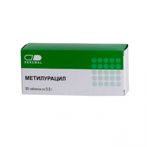 Метилурацил табл 0,5г №50