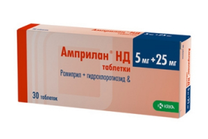 Амприлан НД табл 5 мг+ 25 мг №30