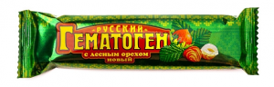Гематоген Русский Новый лесной орех 40г