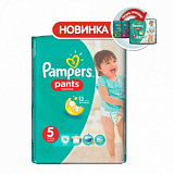 Подгузники-трусики Pampers Pants Junior (12-18кг) №15